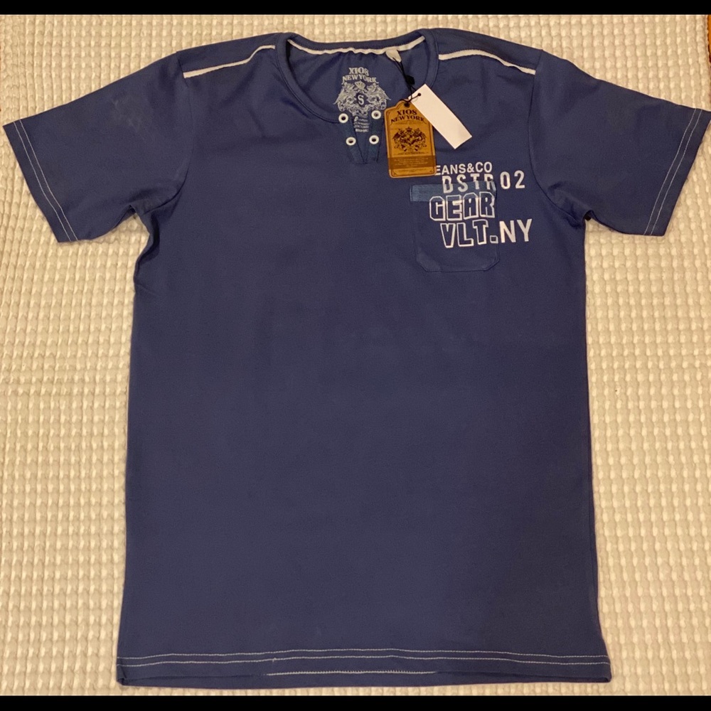 Brand new men’s short sleeve shirt from XIOS NY